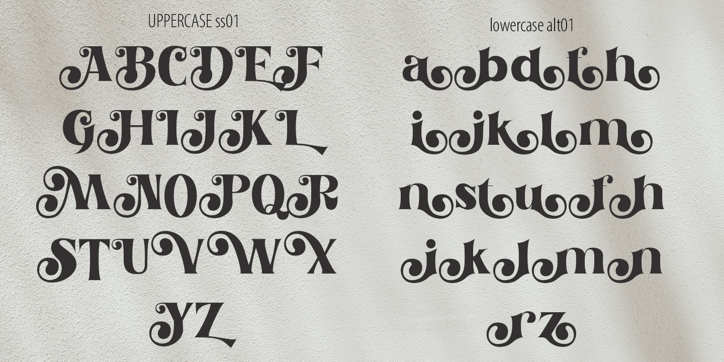 Catellos Bold Italic Font preview